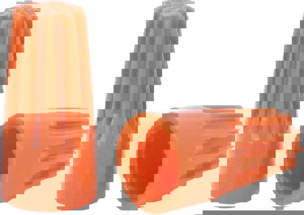 Standard Twist-On Wire Connector: Orange, Flame-Retardant